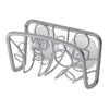 Interdesign 97686 4.8 X 2.1 X 4.2 Silver Finish Twigz Kitchen Sink Suction Cradle (Pack of 4)