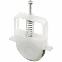 Prime-Line 1-1/4 in. L Plastic/Steel Screen Door Roller Assembly 2 pk