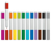 Lego 51644 Lego Markers Assorted Colors 12 Count