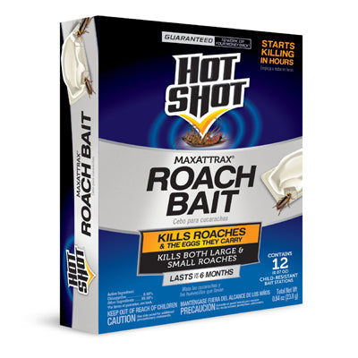 Hot Shot Maxattrax Roach Bait Station (Pack of 6)