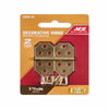 National Hardware 3/4 in. W X 1-13/16 in. L Brass Decorative Hinge 1 pk
