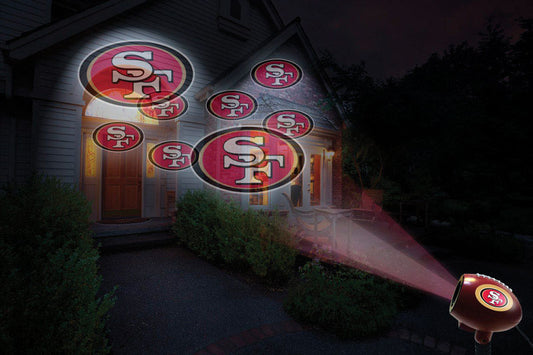 Sporticulture  San Francisco 49ers  Projector Light  Plastic  1 pk