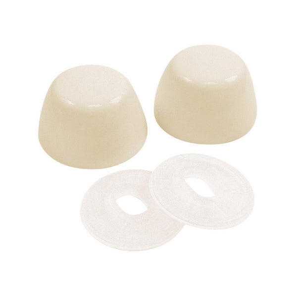 TOILET BOLT CAPS ALMOND