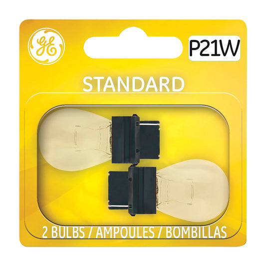 GE Automotive Bulb P21W/BP2 2 pk (Pack of 6)