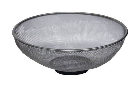 Grip on Tools 10.5 in. L X 10.5 in. W Silver Magnetic Mesh Bowl 1 pc