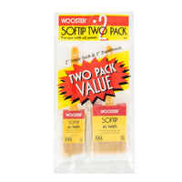 Wooster 5971 Softip┬« 2 Pack Value Paint Brushes (Pack of 12)