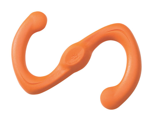 West Paw  Zogoflex  Orange  Bumi  Synthetic Rubber  Dog Tug Toy  Large