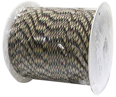 Paracord, Military Grade 550, Camouflage, 5/32-In. x 400-Ft.