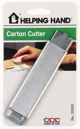 Helping Hand 20502 Carton Cutter With Blade (Pack of 3)