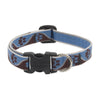 Lupine Pet Original Designs Multicolor Muddy Paws Nylon Dog Adjustable Collar