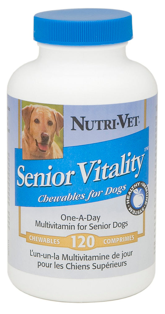Nutri Vet Nutritionals 39981 Senior Vitality 120 Count