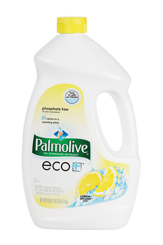 Palmolive Eco + Lemon Scent Gel Dishwasher Detergent 45 oz