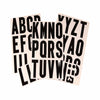 Hy-Ko 3 in. Reflective Black Vinyl Letter Set A-Z Self-Adhesive 1 pk (Pack of 10)