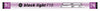 GE 15 watts T8 18 in. L Fluorescent Bulb Black Light Linear 1 pk (Pack of 6)