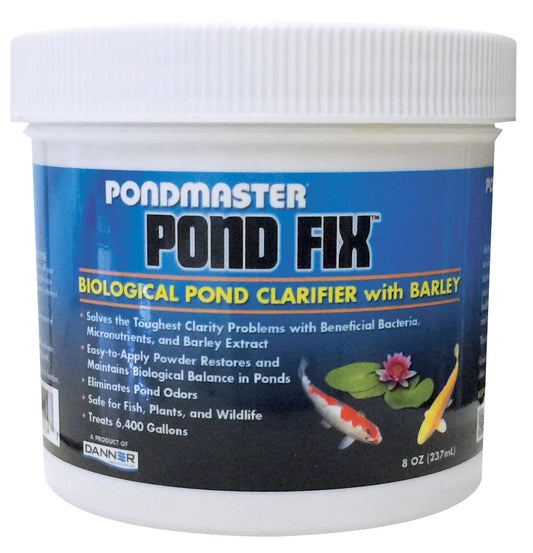 Pondmaster 03924 8 Oz Pond Fix Biological Pond Clarifier With Barley