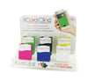 DM Merchandising THE CARD CLING Assorted Id holder Cell Phone Card Cling For All Smartphones (Pack of 36)