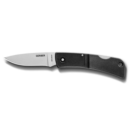 Gerber  L.S.T.  Black  High Carbon Stainless Steel  6.1 in. Knife