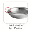 Prima 10 in Stainless Steel Fry Pan