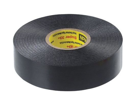 Scotch Vinyl Electrical Tape 3/4 " X 66 ' 600 V 221 Deg F Black (Pack of 10)