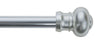 Kenney Satin Silver Silver Ashby Cafe Rod 48 in.   L X 84 in.   L