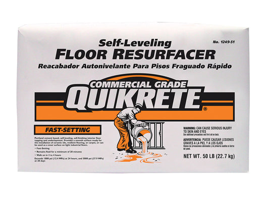 Quikrete Self-Leveling Concrete Resurfacer 50 lb