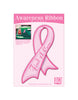 AGI 4 in. W x 5.5 in. L Breast Cancer Awareness Magnetic Stencil (Pack of 30)