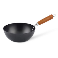 Ken Hom Classic Carbon Steel Wok 8 in.   Black