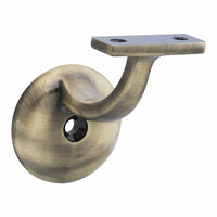 Handrail Bracket, Antique Brass