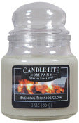 Candle Lite 3827251 3 Oz. Evening Fireside Glow Jar Candle (Pack of 12)