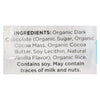 Element Rice Cake - Organic - Dark Chocolate - Case of 8 - 1.2 oz