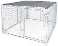 Sunblock Top for Dog Kennel, 6 x 8-Ft.