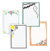 Post It 4646-Dv-Trend 4 X 6 Post-It® Printed Notes Pad Assorted Styles