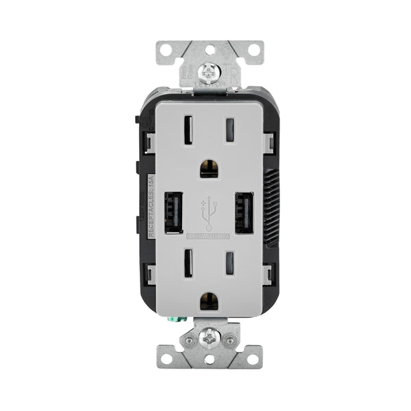 TOMACORRIENTE Y CARGADOR USB LTGRY