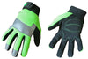 Caterpillar Utility Gloves Black/Green L 1 pair