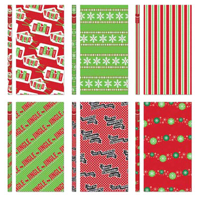 Christmas Gift Wrap, Whimsical, 30-In. x 40 Sq. Ft. (Pack of 48)