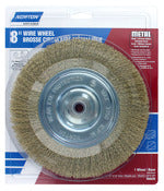 Norton 68435 8" Coarse Wire Wheel Brush