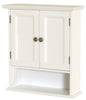 Zenith 24 in. H X 21.25 in. W X 6.75 in. D White Wood Wall Cabinet