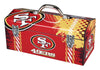Sainty International San Francisco 49ers Art Deco Tool Box 7.7 H x 7.1 W x 16.2 L in.