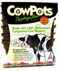 CowPots 2.88 in. H X 3 in. W X 1.88 in. L Plant Pot Seed Starter 12 pk (Pack of 12)
