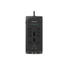 Monster Just Power It Up 6 ft. L 8 outlets Surge Protector Black 2160 J