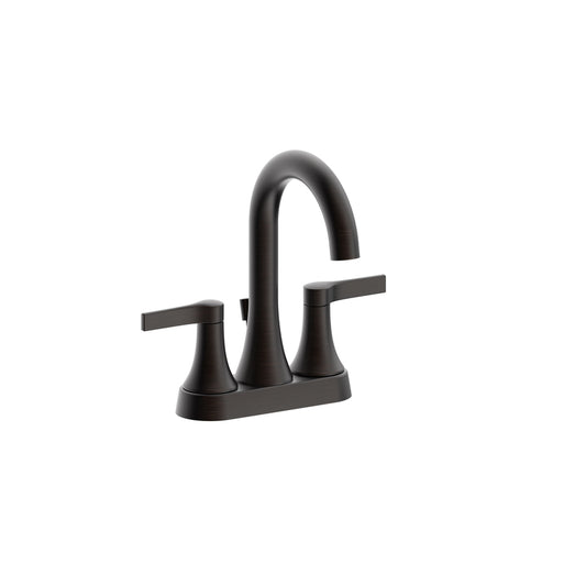 Ultra Faucets Nita Oil Rubbed Bronze Centerset Bathroom Sink Faucet 4 in.