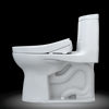 TOTO® WASHLET+® UltraMax® II One-Piece Elongated 1.28 GPF Toilet and WASHLET+® S550e Contemporary Bidet Seat, Cotton White - MW6043056CEFG#01