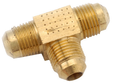 Amc 754044-04 1/4" Brass Lead Free Flare Tee (Pack of 5)