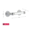 Franklin Brass Crestfield Polished Chrome Silver Toilet Paper Holder