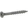 Fas-N-Tite Exterior Wood Screws, Gray Ceramic, 1-5/8-In. x #8, 5-Lbs.