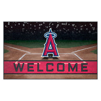 MLB - Los Angeles Angels Rubber Door Mat - 18in. x 30in.