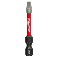 Milwaukee  SHOCKWAVE  Square Recess  2   x 2 in. L Impact Power Bit  Steel  15 pc.