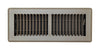 American Metal Products 413B4X14 4" X 14" Brown Steel Floor Register
