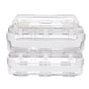 Deflect-O 6.5 in. H x 14 in. W x 10.5 in. D Stackable Craft Bin (Pack of 2)
