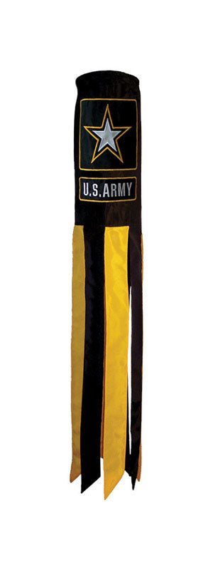 In the Breeze US Army Windsock 40 in. H X 6 in. W